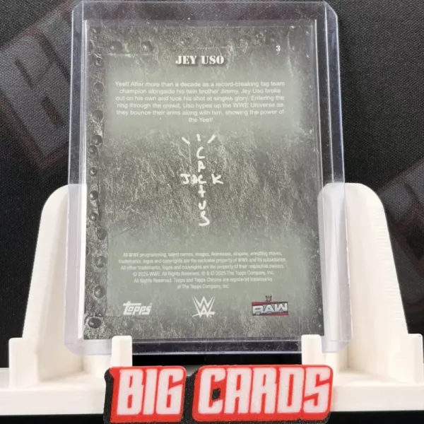 Jey Uso - Topps Chrome WWE - Image 2