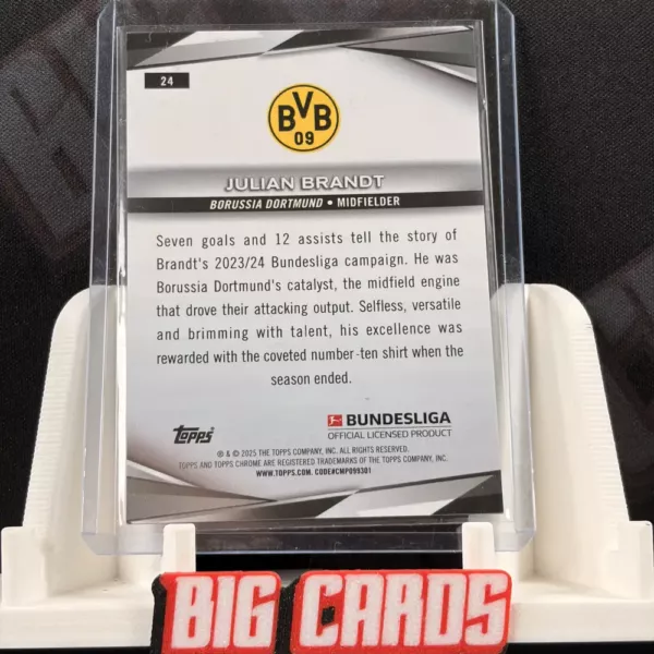Julian Brandt - Topps Chrome Bundesliga - Image 2