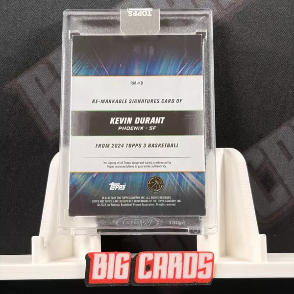 Kevin Durant - Topps Three - Image 2