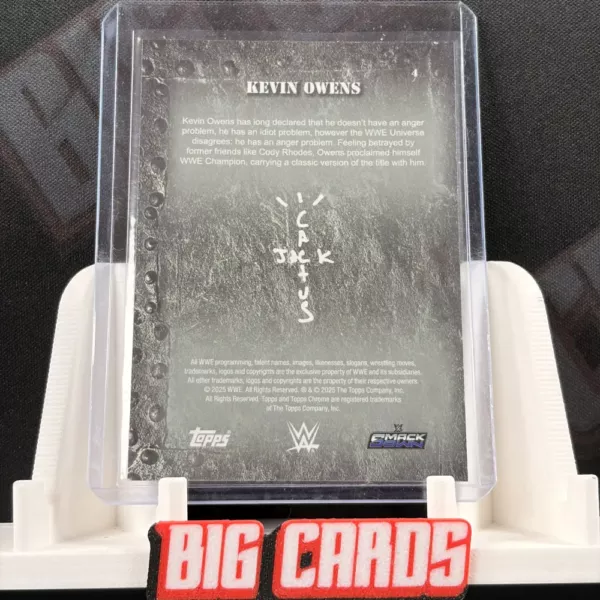 Kevin Owens - Topps Chrome WWE - Image 2