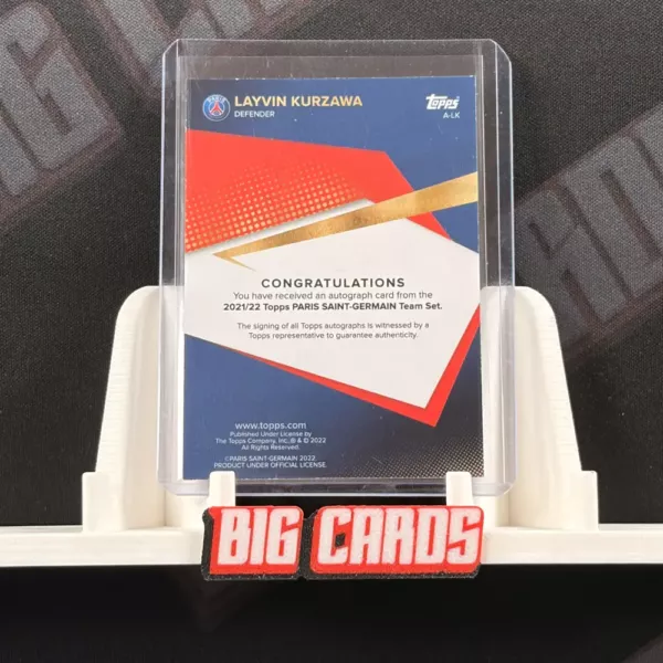 Layvin Kurzawa - Topps Paris Saint-Germain Team Set - Image 2
