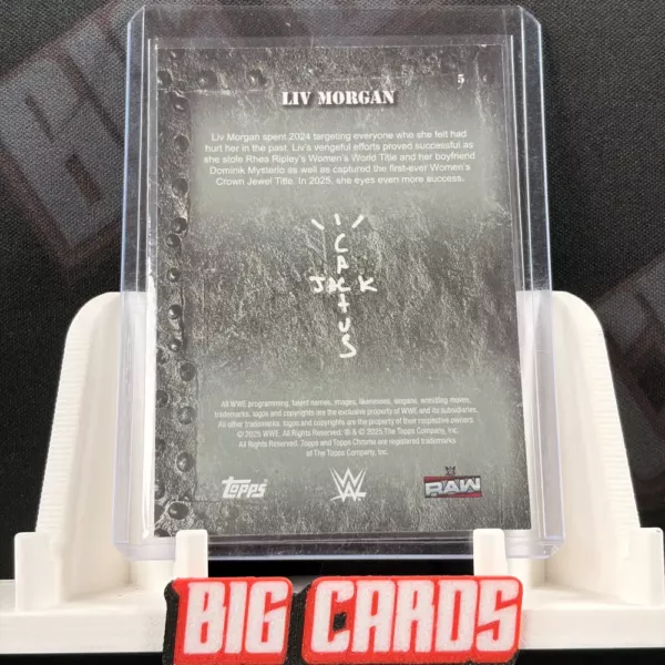 Liv Morgan - Topps Chrome WWE - Image 2