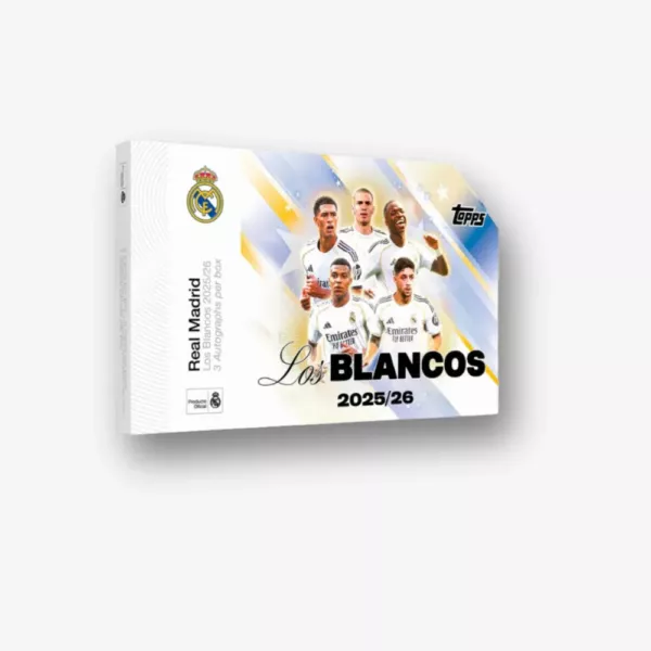 2025-26 Topps Los Blancos Real Madrid 3 x Hobby Box Break #600 - Image 2