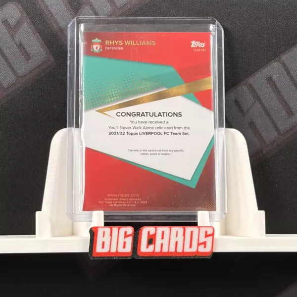 Rhys Williams - Topps Liverpool FC Team Set - Image 2