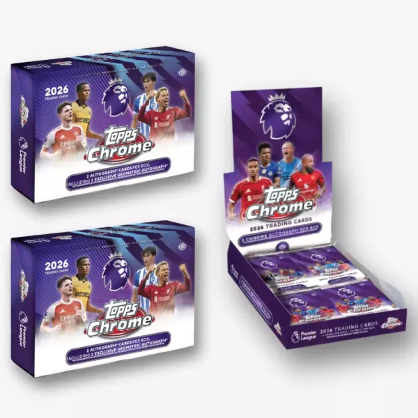 2026 Topps Chrome Premier League 2 x Breakers Delight Box + 1 x Hobby Box Break #589 - Image 2