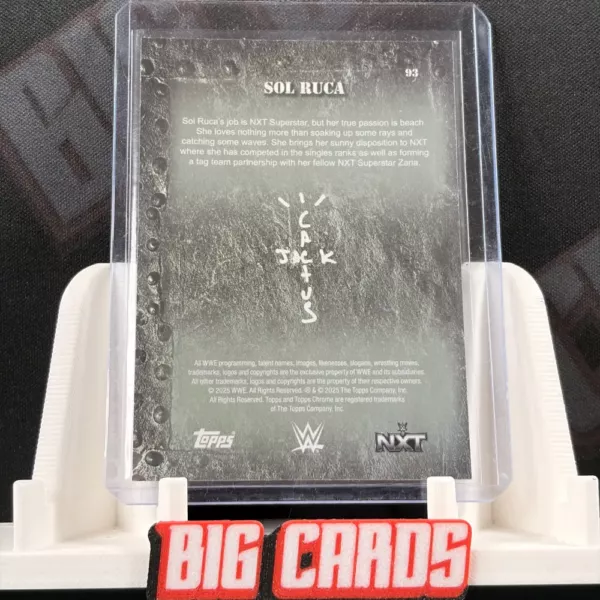 Sol Ruca - Topps Chrome WWE - Image 2