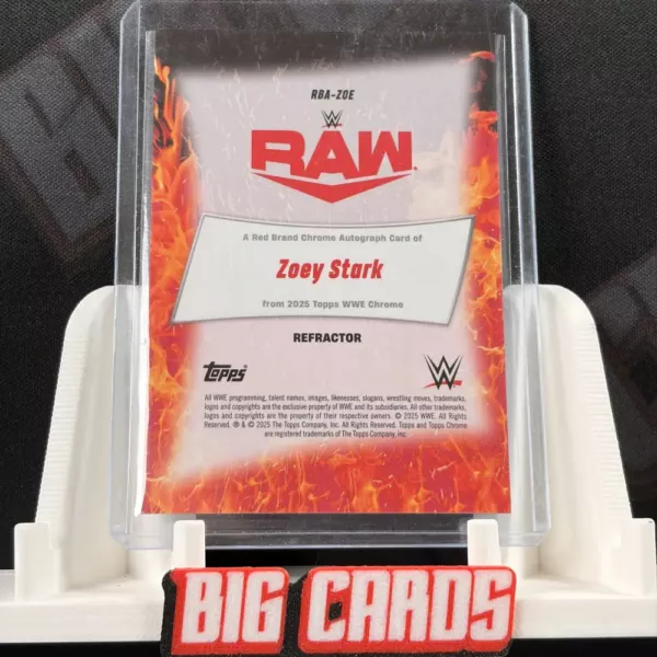 Zoey Stark - Toppc Chrome WWE - Image 2