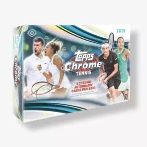 2025 Topps Chrome Tennis Breaker Delight box
