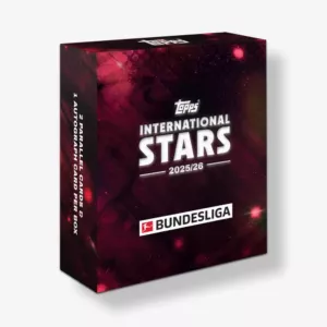 2025-26 Topps Soccer Bundesliga International Stars Hobby box