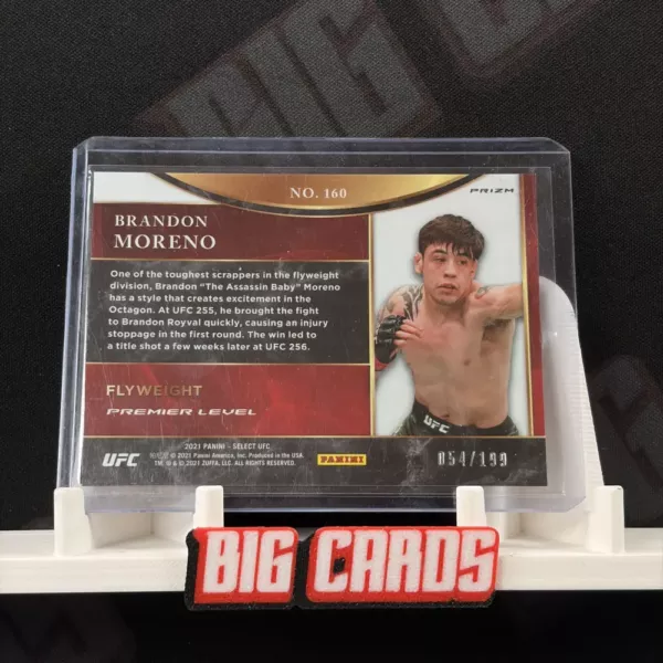 Brandon Moreno - Panini Select UFC - Image 2