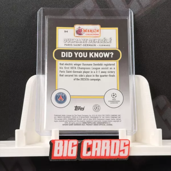 Ousmane Dembele - Topps Merlin - Image 2