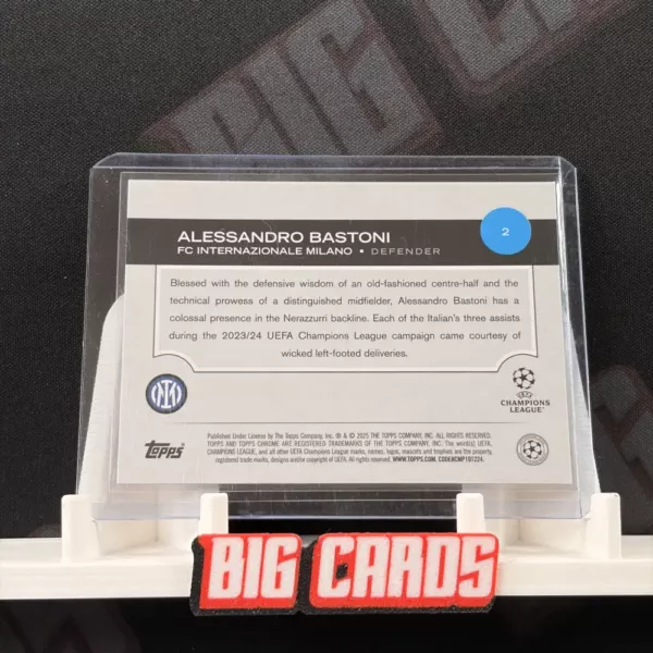 Alessandro Bastoni - Topps Chrome - Image 2