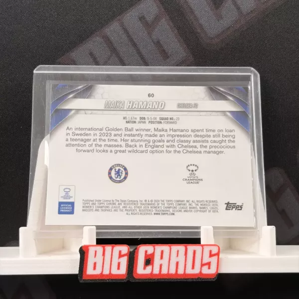 Maika Hamano - Topps Chrome - Image 2