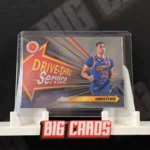 Cooper Flagg – Topps Chrome McDonald’s All American - Drive-Thru Service