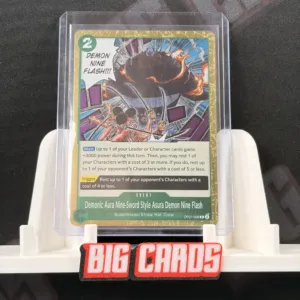 Demonic Aura Nine-Sword Style Asura Demon Nine Flash – One Piece 500 Years In The Future