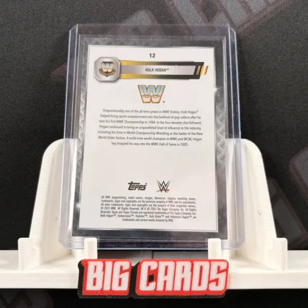 Hulk Hogan - Topps Chrome WWE - Image 2