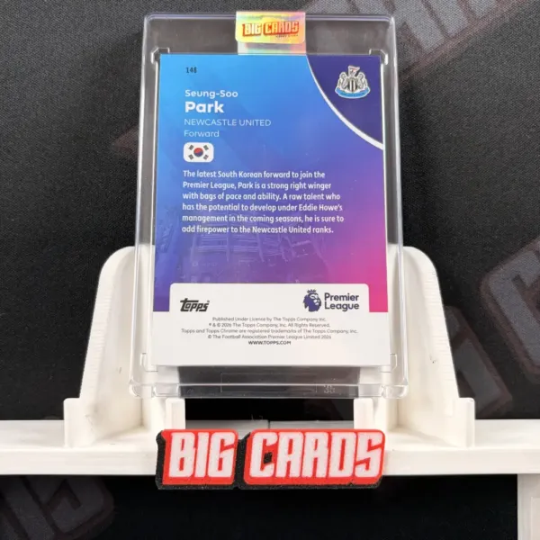 Seung-Soo Park - Topps Chrome Premier League - Image 2