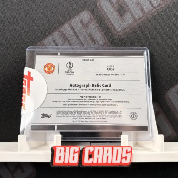 Chido Obi - Topps Museum Collection - Image 2