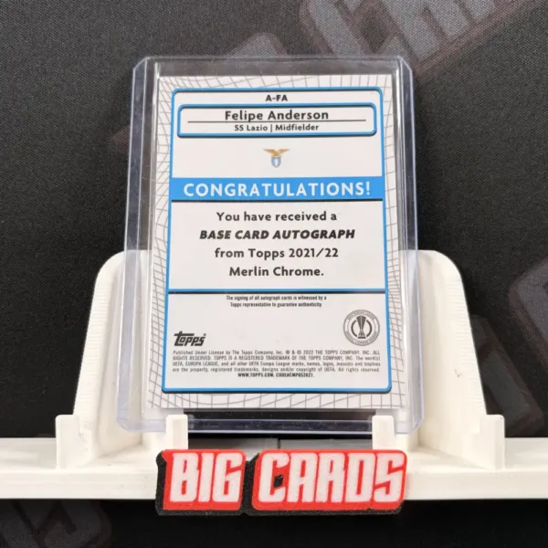 Felipe Anderson - Topps Merlin - Image 2