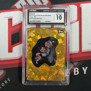 Wolverine- Topps Marvel Comic Book Heroes