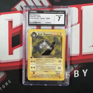 Dark Magneton - 2000 Pokemon Team Rocket - 1st Ed.