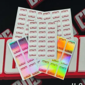 Big Cards Stickers Set