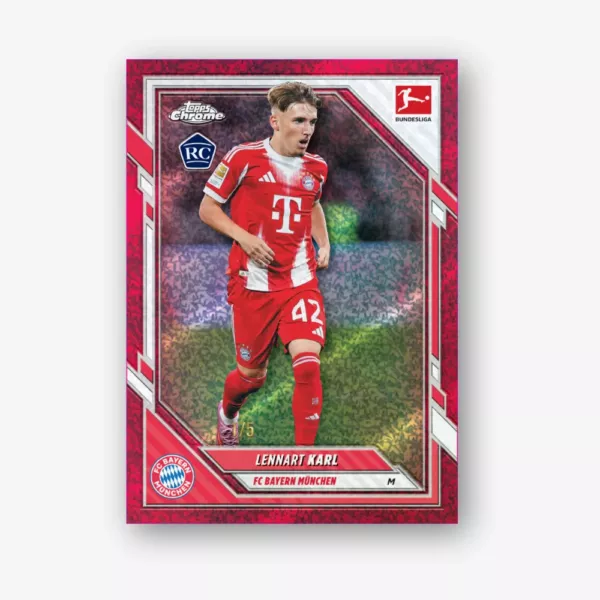 2025/26 Topps Chrome Bundesliga Value Box - Image 2