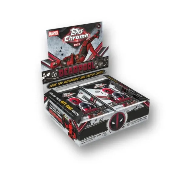 2025 Topps Chrome Deadpool 1x Hobby Box Break #680 - Image 2