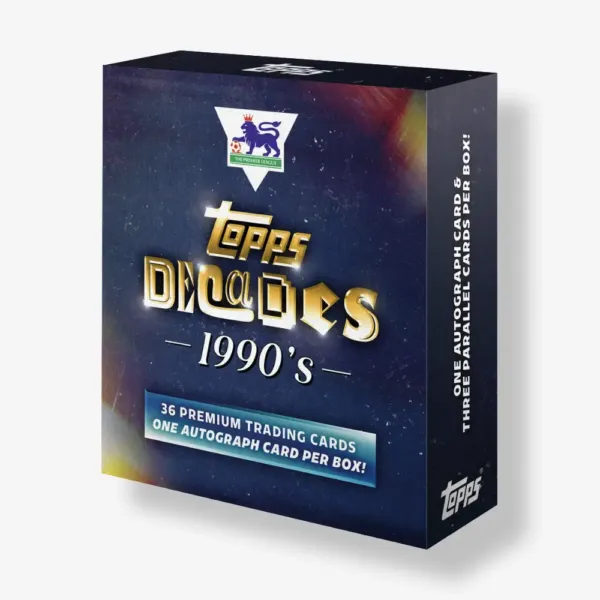 2025 Topps Decades Premier League – 90’s Edition 3x Box Break #669 - Image 2