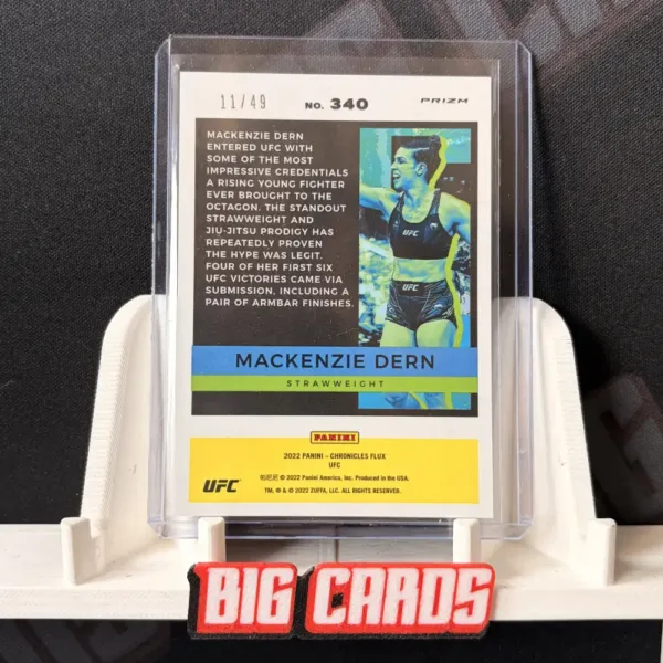 Mackenzie Dern - Panini Chronicles UFC - Image 2