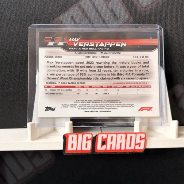 Max Verstappen - Topps F1 - Image 2