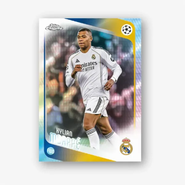 *PREORDER* 2025-26 Topps Chrome UEFA Club Competitions - Hanger Box - Image 4