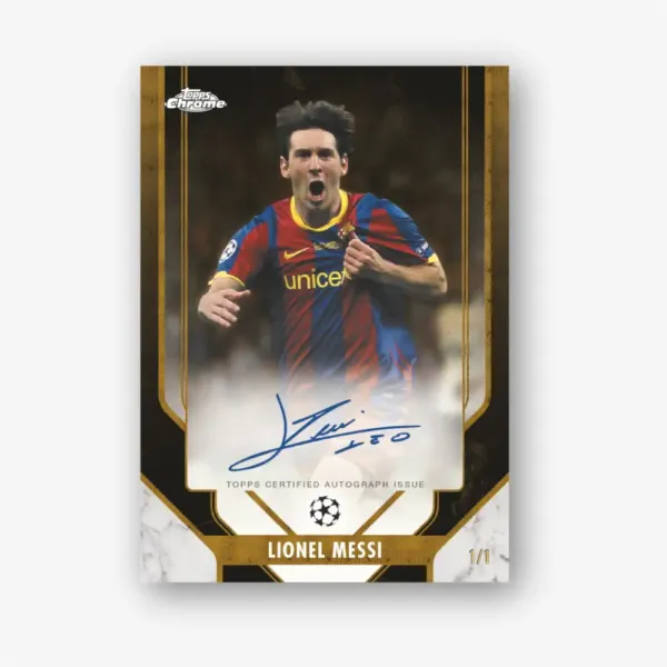 *PREORDER* 2025-26 Topps Chrome UEFA Club Competitions - Hobby box - Image 2