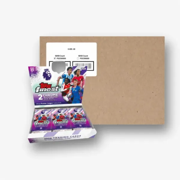 Topps Finest Premier League 2026 8x Hobby Box Full Case Break #717 - Image 2