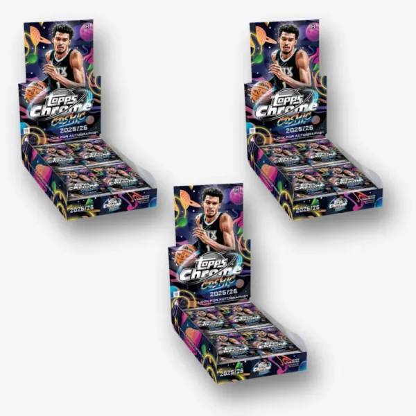 2025-26 Topps Cosmic Chrome Basketball 3 x Hobby Box Break #725 - Image 2
