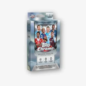 *PREORDER* 2025-26 Topps Chrome UEFA Club Competitions - Hanger Box