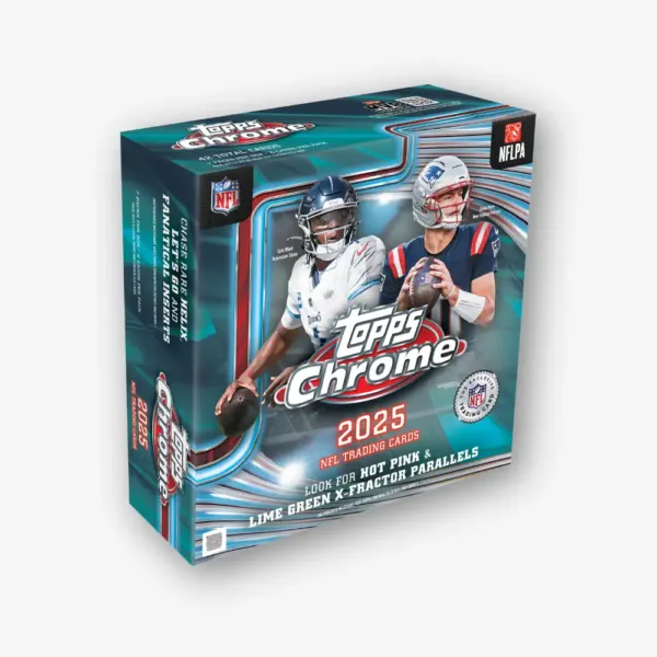 2025 Topps Chrome Football 5x Mega Box Break #731 - Image 2