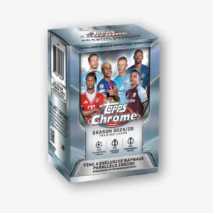 *PREORDER* 2025-26 Topps Chrome UEFA Club Competitions - Value Box