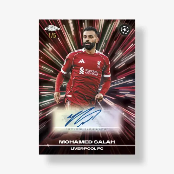 *PREORDER* 2025-26 Topps Chrome UEFA Club Competitions - Mega Box - Image 5