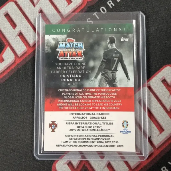 Cristiano Ronaldo - Topps Match Attax - Image 2