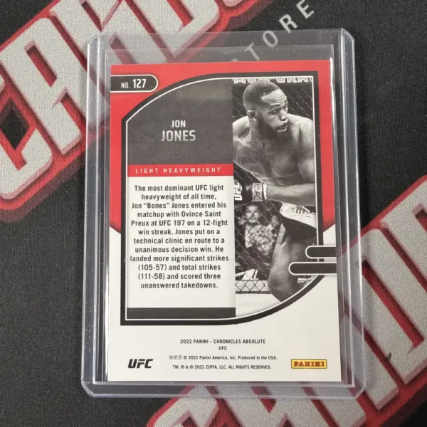 Jon Jones - Panini Chronicles Absolute UFC - Image 2