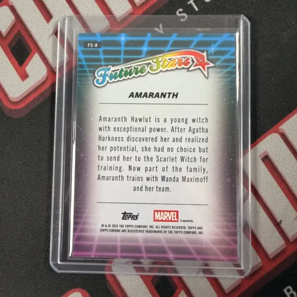 Amaranth - Topps Chrome Marvel - Image 2