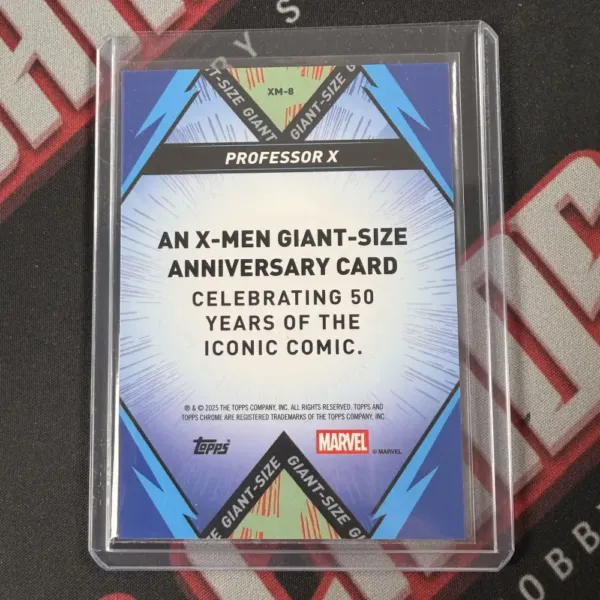 Professor X - Topps Chrome Marvel - Image 2