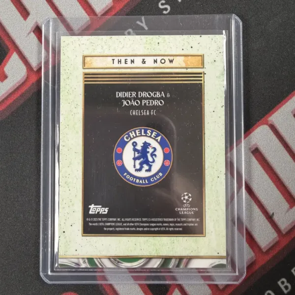 Didier Drogba and Joao Pedro - Topps Deco Champions League - Image 2