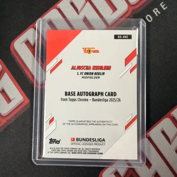 Aljoscha Kemlein - Topps Chrome Bundesliga - Image 2