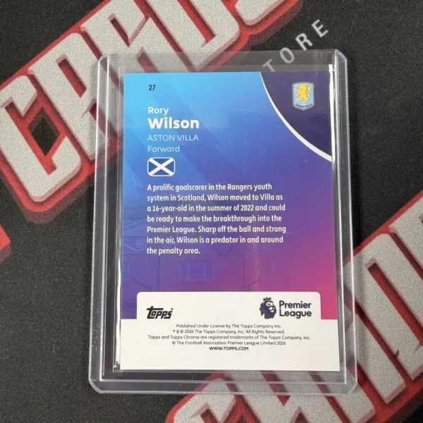 Rory Wilson - Topps Chrome Premier League - Image 2