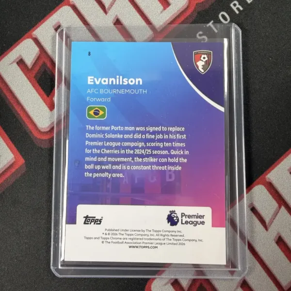 Evanilson - Topps Chrome Premier League - Image 2