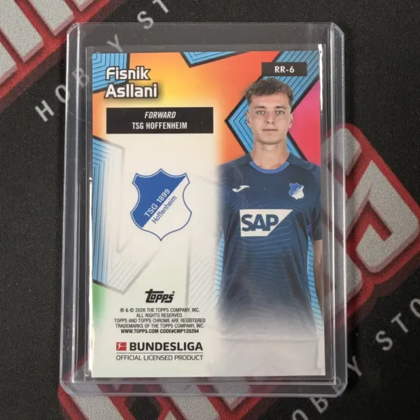 Fisnik Asllani - Topps Chrome Bundesliga - Image 2