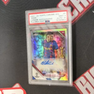 Pedri - Topps Chrome UCL 2021-22