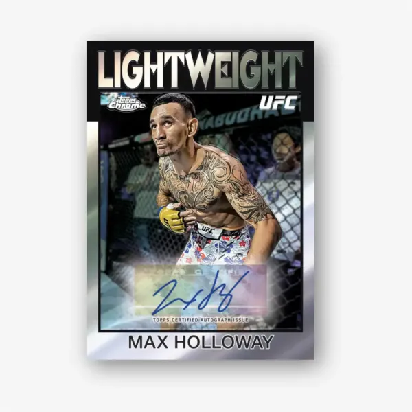 2026 Topps Chrome UFC Mega Box - Big Cards